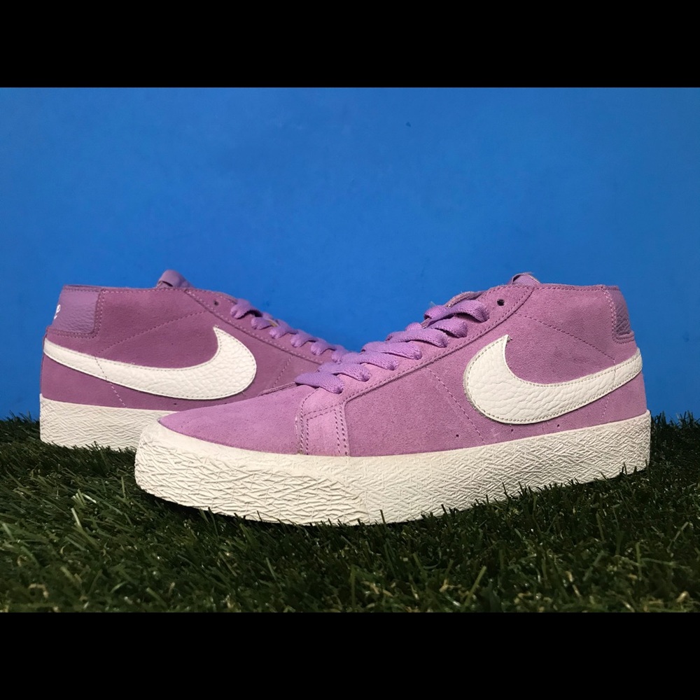Nike SB Blazer Chukka Violet Skate Shoes